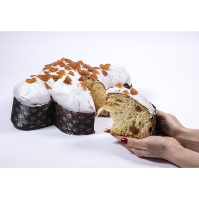 Colomba artigianale albicocco e cioccolato bianco